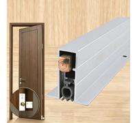 Striscia Di Tenuta Inferiore Meccanica Automatica Per Porte Interne | Parte Inferiore Resistente Alle Intemperie Per Porta In Alluminio A Doppia Flangia, Installazione Nascosta