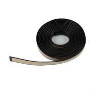 Striscia di tenuta per battente dell'auto, per parabrezza anteriore, a prova di perdite, insonorizzata, antipolvere, in gomma EPDM, con nastro per ridurre il rumore e prevenire l'ingresso di acqua