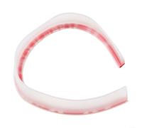 Striscia di tenuta per doccia per la prevenzione delle perdite d'acqua, soluzione di ritenzione idrica in silicone (trasparente, 50 cm)