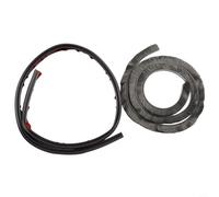 Striscia di tenuta per la parte inferiore della porta, 100 cm, per porte interne ed esterne, in TPE, antivento, a prova di rumore, compatibile con porte in legno e metallo, larghezza 5,3 cm