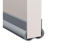 Striscia di tenuta per porta, facile da installare, guarnizione per pavimento, striscia insonorizzata, adatta per isolamento acustico e protezione dalle intemperie, guarnizione per porte insonorizzate