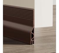 Striscia di tenuta per porte con materiale in silicone spesso e affidabile per la gestione di correnti d'aria e rumore in porte di residenza e ufficio (grigio)