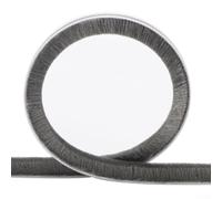 Striscia di tenuta per porte con setole fonoassorbenti per sostenere un ambiente più silenzioso in salotti e camere da letto (marrone) - S