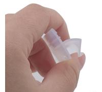 Striscia di tenuta per porte della doccia a forma di H, barriera d'acqua in silicone, lunghezza, larghezza da 6 mm a 12 mm, alta resistenza (H10 mm)