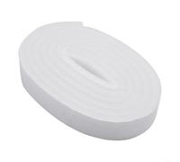 Striscia di tenuta per porte e battenti isolanti contro rumori e intemperie (bianco, 3 cm, 1 rotolo)