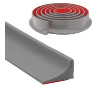 Striscia di tenuta per soglia della doccia, in silicone autoadesivo, impermeabile, barriera impermeabile per porta della doccia, guarnizione inferiore per doccia, paraspruzzi per bagno, cucina, vasca