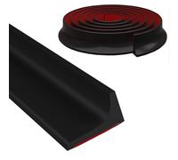 Striscia di tenuta per soglia della doccia, in silicone autoadesivo, impermeabile, barriera impermeabile per porta della doccia, guarnizione inferiore per doccia, paraspruzzi per bagno, cucina, vasca