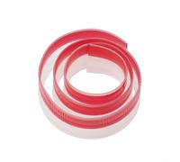 Striscia di tenuta sotto la porta in PVC flessibile per riduzione del rumore del vento, impermeabile, nastro resistente alle intemperie, installazione in 2 minuti, hardware domestico, 101,6 x 4,1 cm
