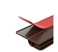 Striscia di tenuta speciale antivento, striscia di tenuta for perdite d'aria, striscia inferiore del parabrezza, strisce di gomma nella parte inferiore della porta(White 1 meter)