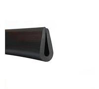 Striscia di tenuta, Striscia di tenuta in gomma a U, bordo in con canale a 3,28 piedi nera for finiture meteorologiche Bordo finitura automobilistico for il del tavolo da cucina(8mm x 18mm)