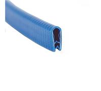 Striscia di tenuta, Striscia di tenuta in gomma a U, striscia bordo sigillante a forma 6,56 piedi for porte automobili, camion e applicazioni domestiche(Blu,17mm x 10mm)