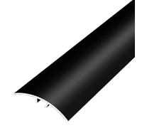 Striscia Di Transiziin Alluminio Ad, Striscia Di Separazitra Soglia e Pavimento, Barre Di Giunziper Legno/Laminato/Marmo/Black/2Pcs