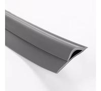 Striscia di transizione autoadesiva for pavimenti - Bordatura in PVC lunga 1-10 m for la copertura impermeabile dei tappeti e una protezione sicura(Dark Gray,L1m)
