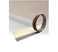 Striscia di transizione autoadesiva in PVC for pavimenti, modanatura di rifinitura rimovibile for pavimenti in moquette, piastrelle e laminato(Grey,3-5mm 3.5x600cm)