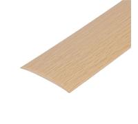 Striscia di transizione autoadesiva in vinile per Rivestimenti autoadesivi dei bordi della moquette o spazi tra le soglie delle porte Tappeti Tappetini Grana del legno 3,0 m 1(Maple Wood Grain,3.0m)