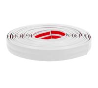 Striscia di Transizione Autoadesiva per Pavimenti in PVC Bianco | Copre Fessure, Superficie Liscia e Resistente alle Macchie, per Soglie e Ingressi Bagno, Uso Domestico