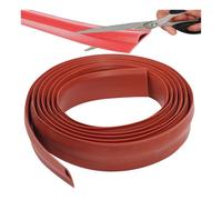 Striscia di transizione autoadesiva tagliabile da moquette a piastrella, da 3,30 a 9,84 piedi, protezione flessibile for bordi di tappeti da 1,2 pollici for porte(Red,Length 3.0m/9.84ft)