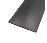 Striscia di transizione del pavimento, 1m*5cm Striscia divisoria per porta del pavimento autoadesiva in PVC, Striscia di soglia per pavimentazione per piastrelle, legno, laminato, unisce gap (Nero)