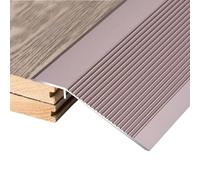 Striscia di transizione del pavimento della porta, rampa in metallo regolabile per un ponte liscio in altezza, facile installazione per l'ingresso della stanza senza soluzione di continuità