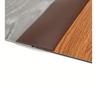 Striscia di transizione del pavimento di legno Striscia di chiusura del bordo della cucitura del pavimento PVC resistente all'usura plastica morbida fibbia piatta Dge pressatura soglia