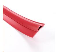 Striscia di transizione del pavimento, striscia autoadesiva in gomma per tappeti, striscia di protezione tagliabile per zerbino fino a 1 cm di altezza (dimensioni: 900 cm, colore: rosso)