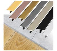 Striscia di transizione e rivestimento per pavimenti in laminato, per colmare differenze di altezza tra 0,5 e 1,3 cm (0,2 a 1,3 cm) alle soglie delle porte e transizioni tra piastrelle e assi laminati
