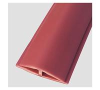 Striscia Di Transizione Flessibile In PVC Antiscivolo For Pavimenti,Fessure Tra Pareti E Pavimenti, Tagliabile E Durevole, Impermeabile E Antiruggine, Ideale For Case, Uffici E Hotel(Red)