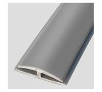 Striscia Di Transizione Flessibile In PVC Antiscivolo For Pavimenti,Fessure Tra Pareti E Pavimenti, Tagliabile E Durevole, Impermeabile E Antiruggine, Ideale For Case, Uffici E Hotel(Gray)