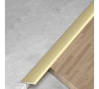 Striscia di transizione for modanature a T for unire le fessure del pavimento, striscia di transizione in alluminio, striscia di rifinitura, soglie delle porte(Yellow,10x4mm/0.4x0.16in)