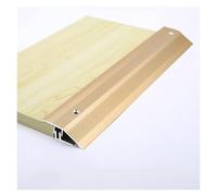 Striscia Di Transizione In Alluminio Resistente For Pavimenti In Moquette E Piastrelle, Bordo Di Sicurezza A Scatto For Porte Irregolari, Facile Installazione E Vestibilità Universale(Champagne,26mm)