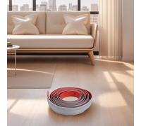 Striscia di transizione per moquette da 3 metri per collegamenti facili e sicuri tra diversi tipi di pavimento (marrone, 3 metri)