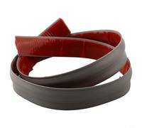 Striscia di transizione per moquette, fornisce sicurezza e professionale per collegamenti tra diversi tipi di pavimento senza cuciture (grigio, 1 m)