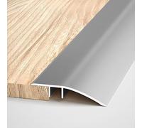 Striscia Di Transizione Per Pavimenti In Alluminio, Strisce Di Copertura Per Pavimenti, Soglia Di Dislivello Pavimento, Altezza Ponte Tra 0.7-0.15cm(Gray)