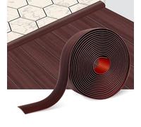 Striscia di transizione per pavimenti in PVC, Striscia di transizione for pavimenti autoadesiva in PVC con venature del legno multicolore, diverse dimensioni(Red Oak,1m 7.6cm)