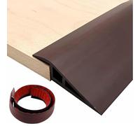 Striscia di transizione per pavimenti in PVC, Striscia di transizione for pavimento, riduttore di sovrapposizione, soglia for porta, rampa multicolore, 3,3 piedi/6,6 piedi(Coffee,6.6Ft)