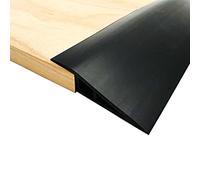Striscia di Transizione per Pavimento Autoadesiva | Rampa Soglia in PVC | Profilo di Regolazione Dell'altezza | Profilo Terminale | per Dislivello di 9-11mm (Laminato, Parquet, Bordi di Piastrelle)