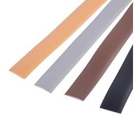 Striscia Di Transizione Per Pavimento Autoadesiva, Rivestimento Del Bordo Della Moquette In Vinile E Rampa Di Soglia Per Porte Rifinitura Del Bordo Della Moquette Riduttore Del(Black walnut,10mm)