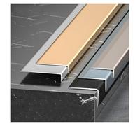 Striscia di transizione per porte a pavimento, Confezione da 1 striscia di transizione for pavimento in alluminio multicolore, diverse misure(Schwarz,1x6cm)