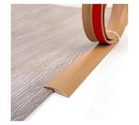 Striscia di transizione per porte a pavimento, Striscia adesiva for soglia porta, in PVC, multicolore, 3,5 cm x 100 cm(Bruin)