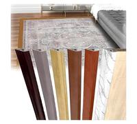 Striscia di transizione per porte a pavimento, Striscia di soglia autoadesiva 1M, 5 cm e 7 cm, multicolore(White Oak,W-5cm)