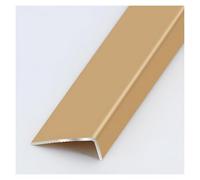 Striscia di transizione per porte a pavimento, Striscia di transizione for pavimenti in alluminio da 90 cm for pavimenti in laminato, piastrelle, legno, multicolore, diverse dimensioni(Gold,0.7x2cm)