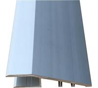 Striscia di transizione per soglia della porta, bordo incassato, riduttore per moquette/pavimento per porte, bagno e cucina, 185 cm / 72.8 in