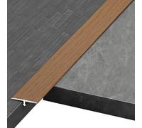 Striscia di transizione tra piastrelle e legno for pavimenti in vinile, Soglia del pavimento della porta con modanatura a T, Rivestimento del tappeto della porta, Adesivo for strisce divisorie in allu