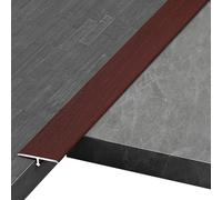 Striscia di transizione tra piastrelle e legno for pavimenti in vinile, Soglia del pavimento della porta con modanatura a T, Rivestimento del tappeto della porta, Adesivo for strisce divisorie in allu