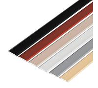 Striscia Divisoria Autoadesiva，strisce Di Copertura Per Pavimenti In Alluminio, Strisce Metalliche Per Pavimenti Per Porte, Soglie, Rampe, Piastrelle, Laminato(Silver,1.2cm/0.47in)