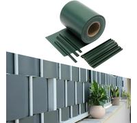 Striscia Fascia Frangivista in PVC 19cm X 35mt per Balconi Ringhiere Cancello