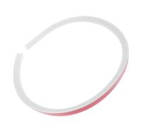 Striscia Fermacqua Doccia Flessibile Bianca in Tpe e Silicone | Adesiva, Tagliabile e Profilo a Rampa, per Soglia Bagno, Box Doccia e Lavello