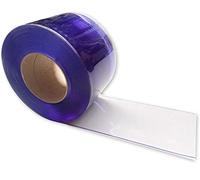 Striscia flessibile per porta in PVC trasparente, spessore 2 mm (2 metri di lunghezza x 0,20 di larghezza)