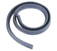 Striscia flessibile pieghevole per soglie della doccia, design curvo con forte, impermeabile e resistente alle temperature, per bagni e cucine (grigio)