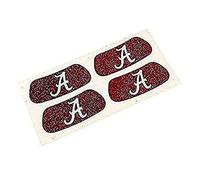 Striscia glitterata EyeBlack Crimson Tide dell'Universit dell'Alabama, nera, perfetta per tailgate, giornate di gioco e per il tifo per la squad
